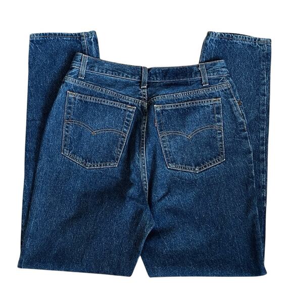 Levi’s VTG 70s Women’s Sz 26 High Rise Tapered Jeans USA Made Stonewash Denim - Picture 7 of 15